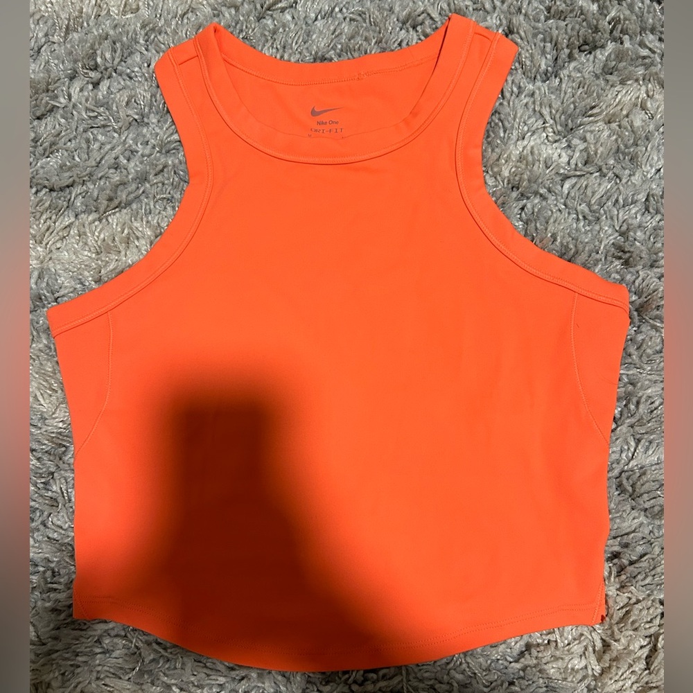 Nike Women's Vibrant Orange Tank Top